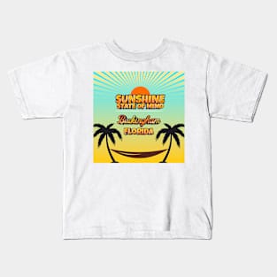 Buckingham Florida - Sunshine State of Mind Kids T-Shirt